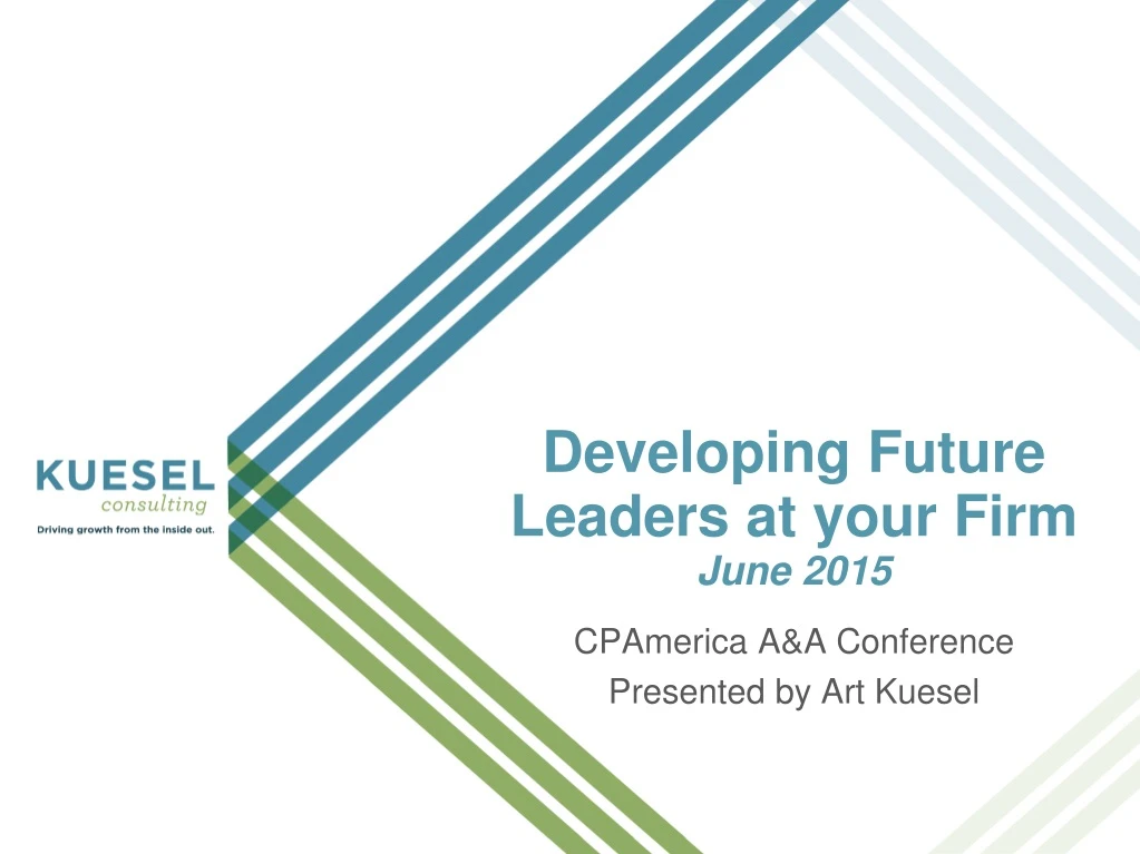 developing future leaders at your firm june 2015