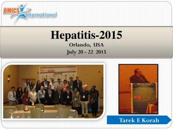 Hepatitis-2015 Orlando,  USA July 20 - 22  2015