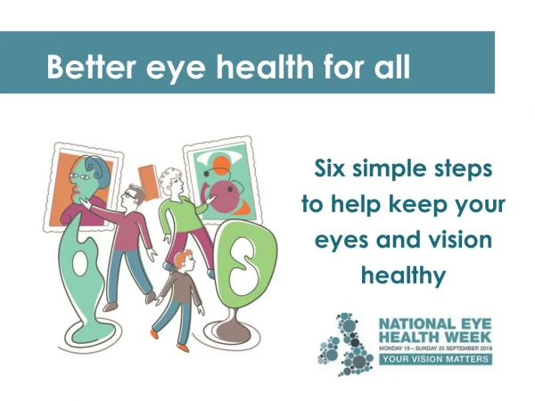 Better eye health for all