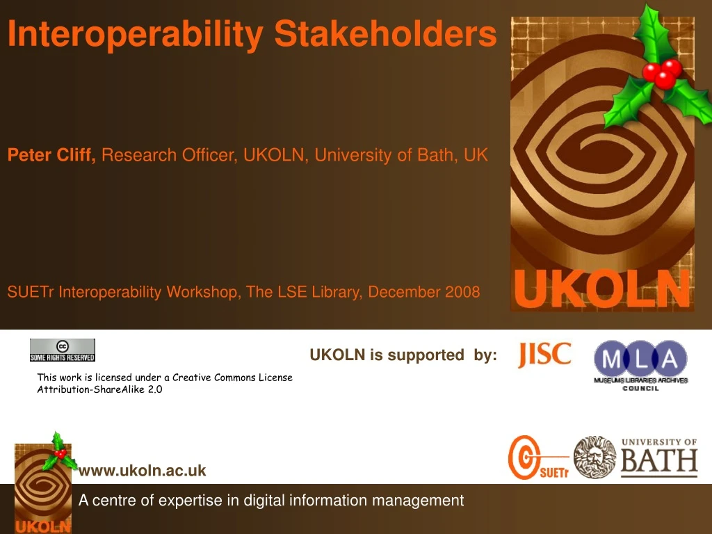 interoperability stakeholders peter cliff