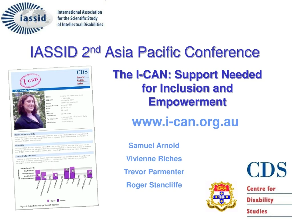 iassid 2 nd asia pacific conference