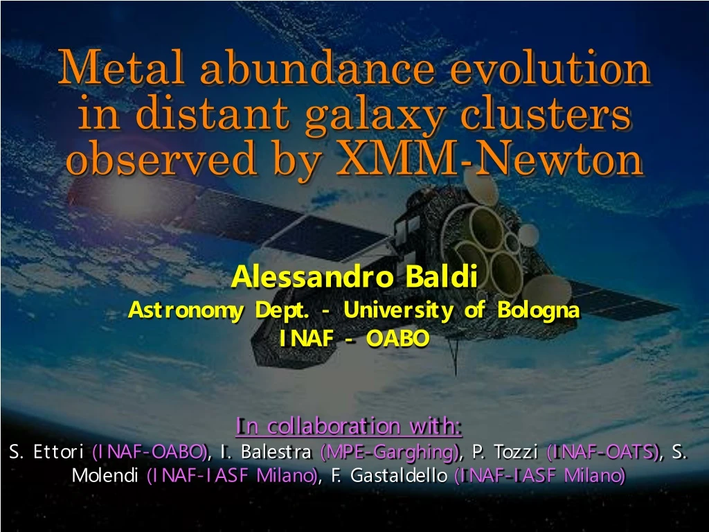 metal abundance evolution in distant galaxy