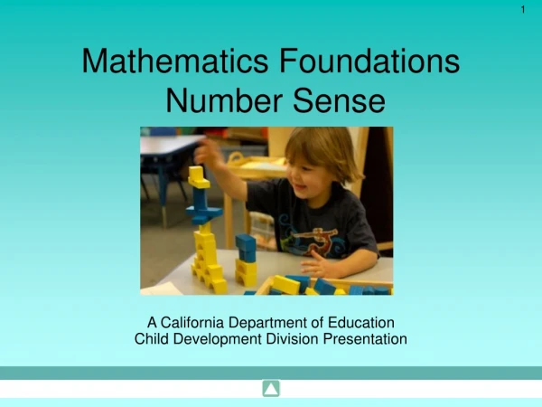 Mathematics Foundations  Number Sense