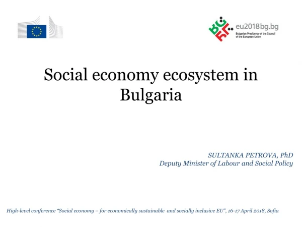 Social economy ecosystem in Bulgaria