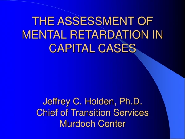 What Is Mental Retardation?
