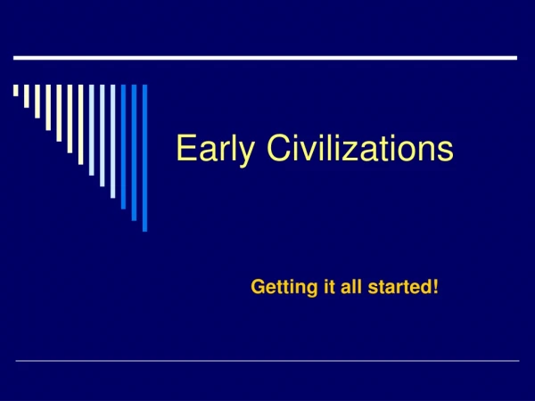 Early Civilizations