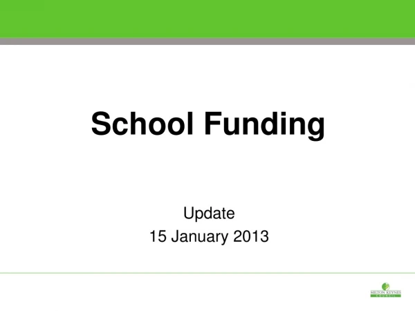 School Funding