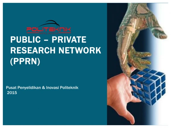 Public – private research network ( pprn )