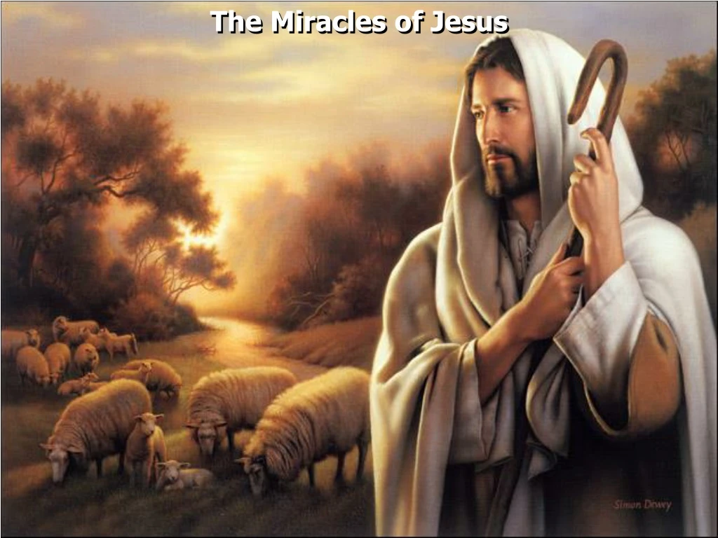 the miracles of jesus