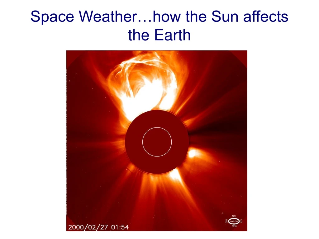 space weather how the sun affects the earth