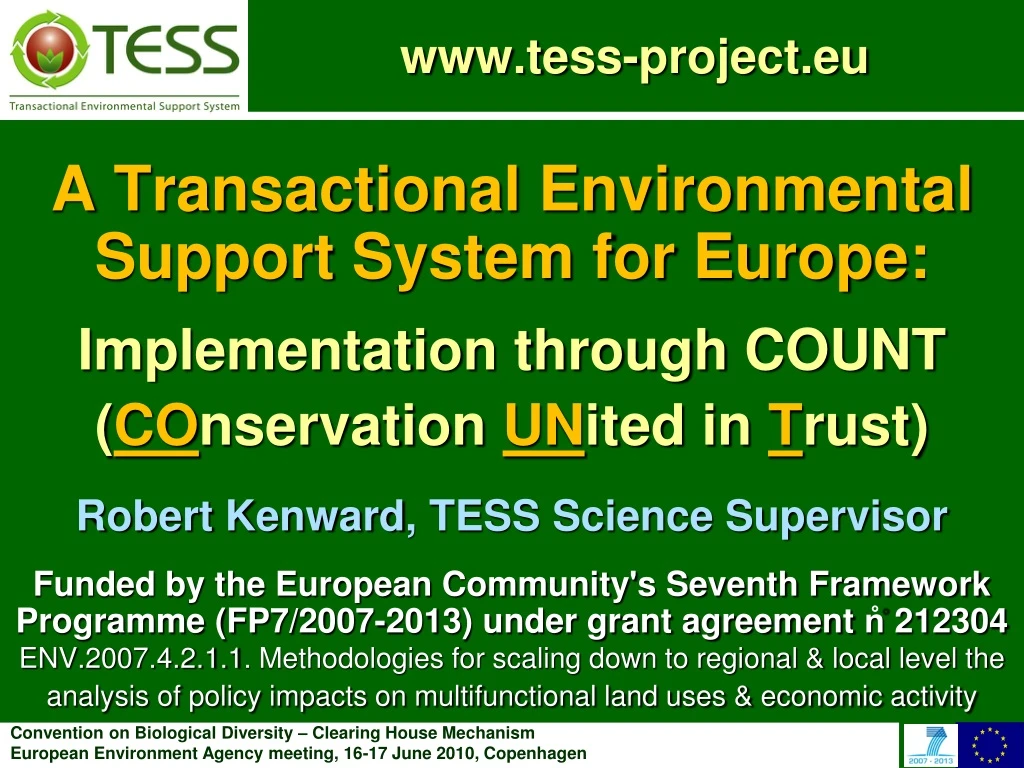 www tess project eu