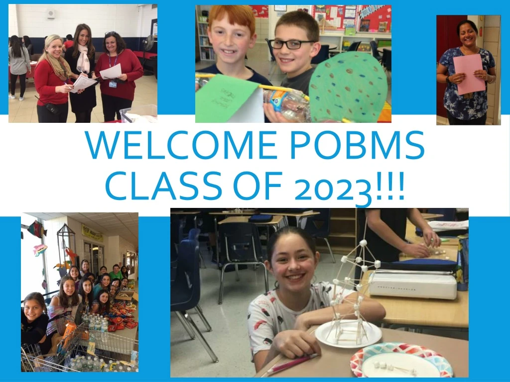 welcome pobms class of 2023