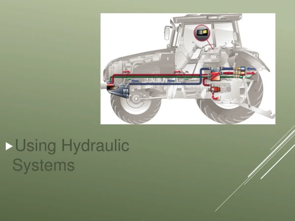 Using Hydraulic Systems