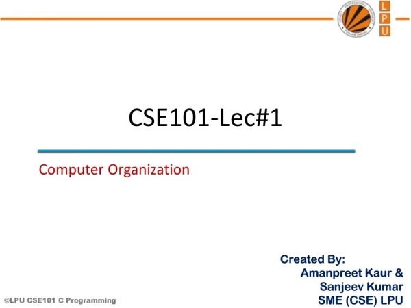 CSE101-Lec#1