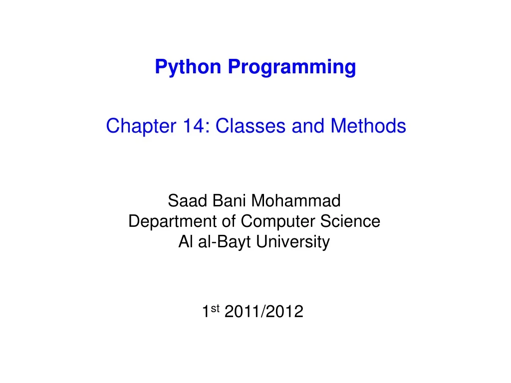 python programming