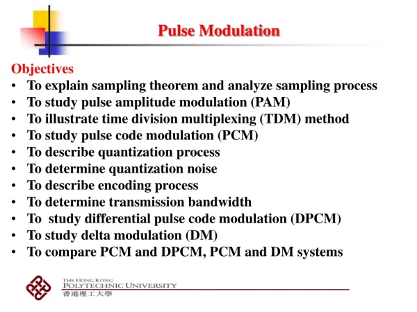 Pulse Modulation