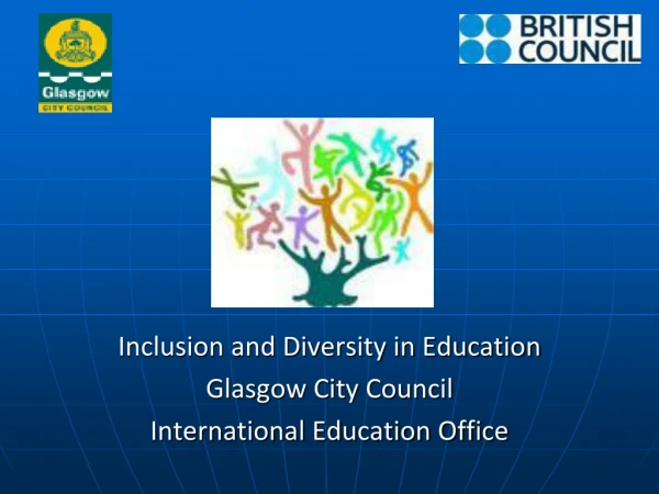 Inclusion and Diversity in Education Glasgow City Council International Education Office