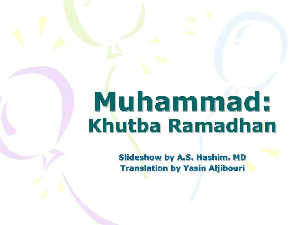 muhammad khutba ramadhan