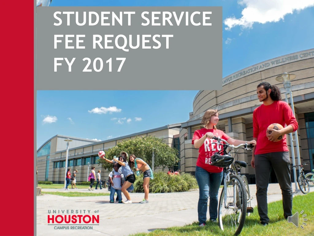 student service fee request fy 2017