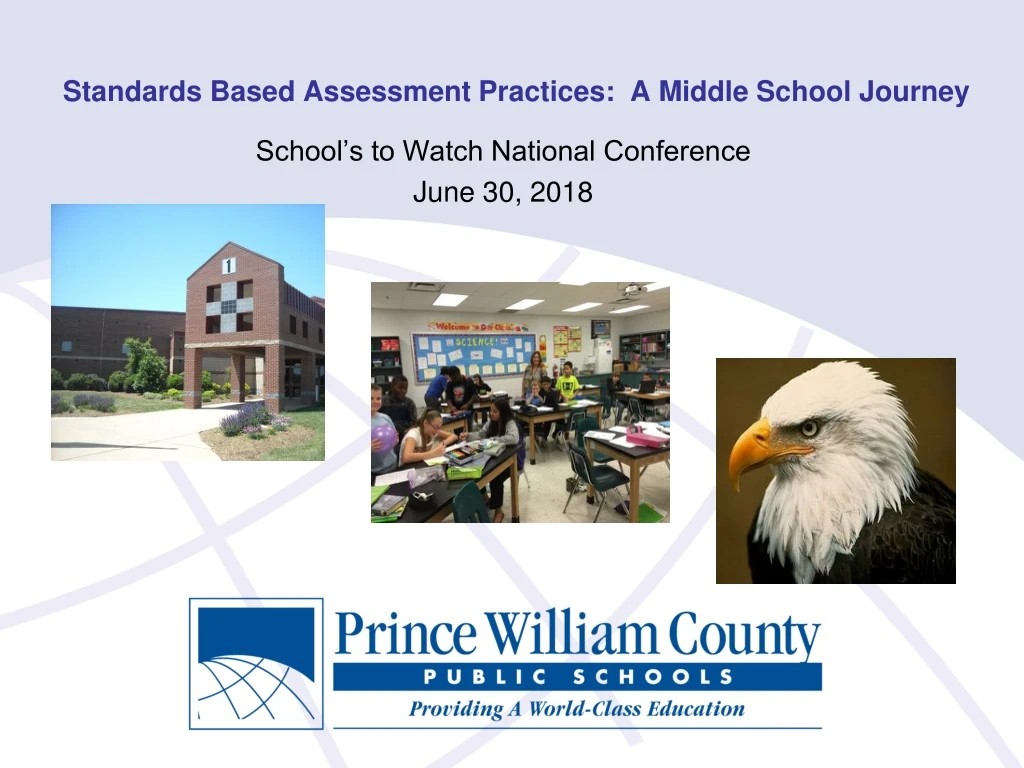 standards based assessment practices a middle school journey