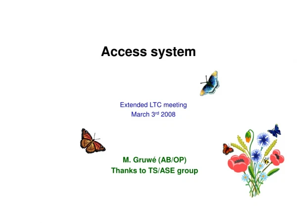 Access system