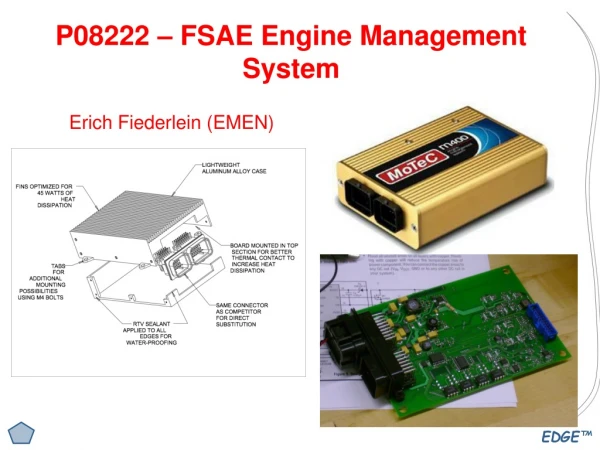 P08222 – FSAE Engine Management System