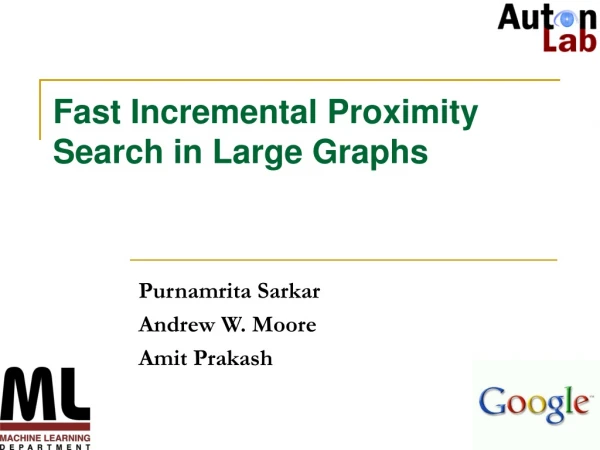 Fast Incremental Proximity Search in Large Graphs