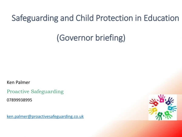 Safeguarding and Child Protection Safeguarding and Child Protectionin in Education