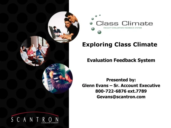 Exploring Class Climate