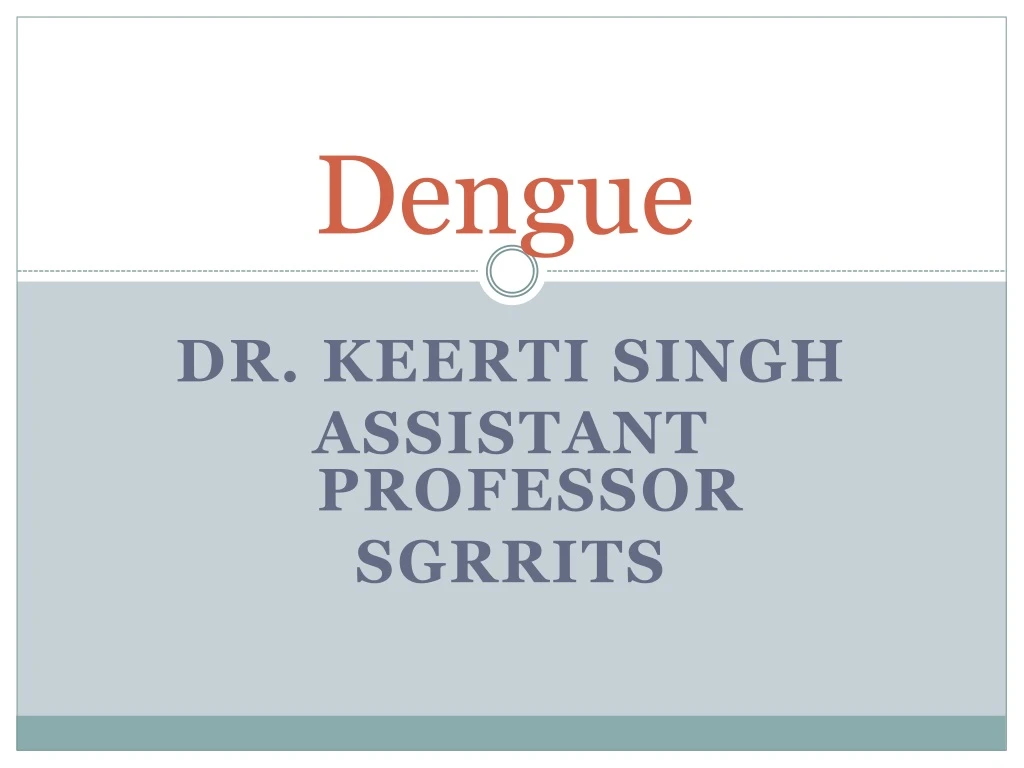 dengue