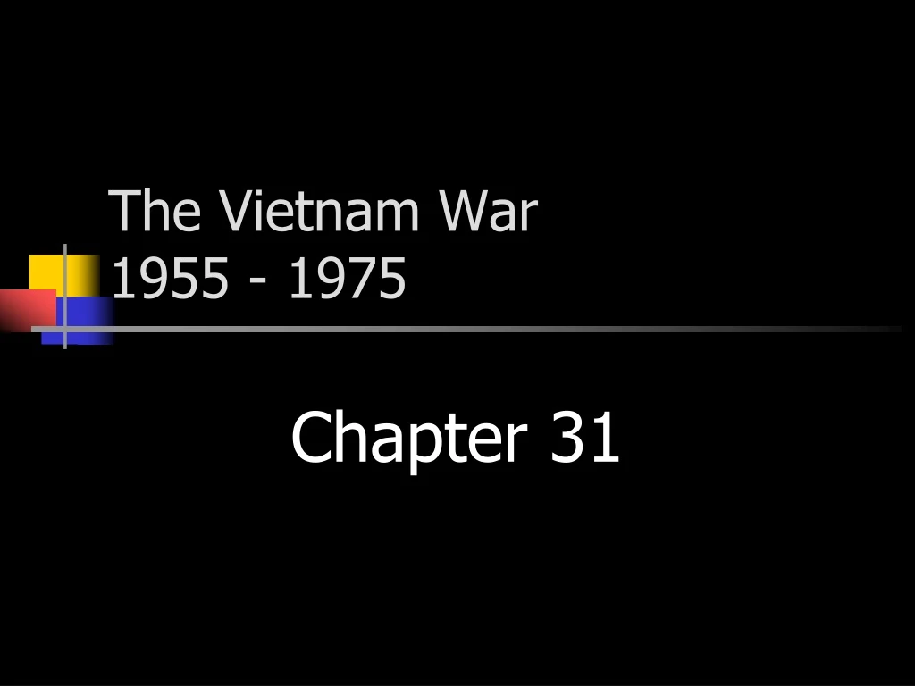 the vietnam war 1955 1975