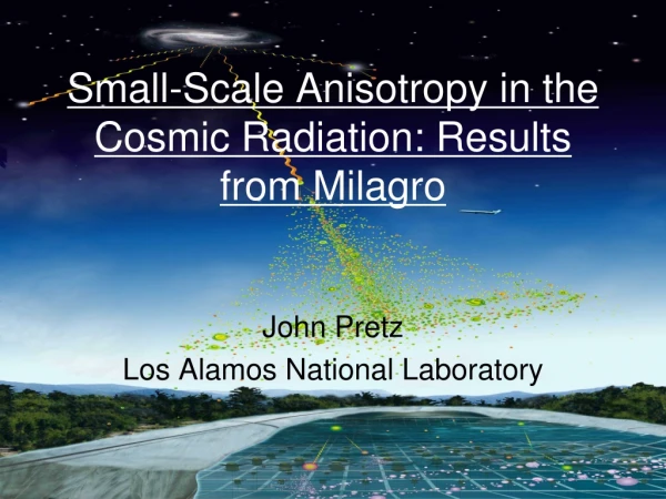 Small-Scale Anisotropy in the Cosmic Radiation: Results from Milagro