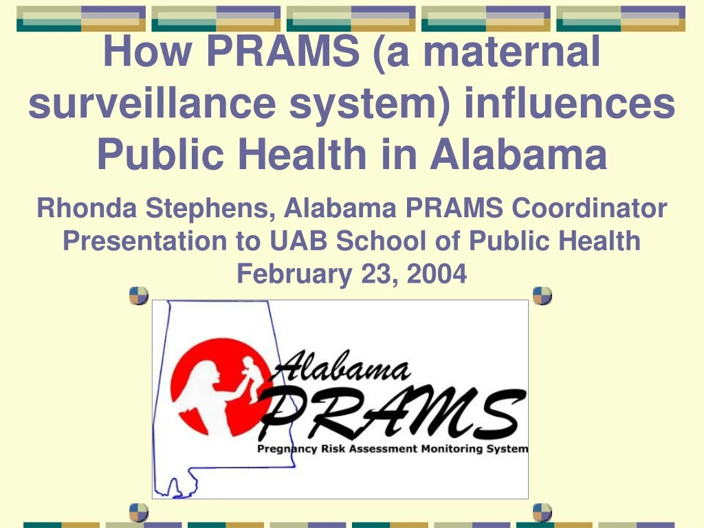 how prams a maternal surveillance system