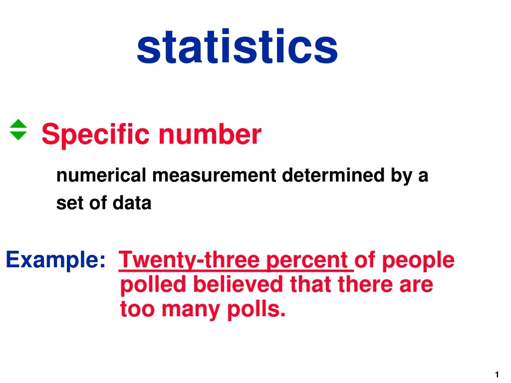 specific number numerical measurement determined