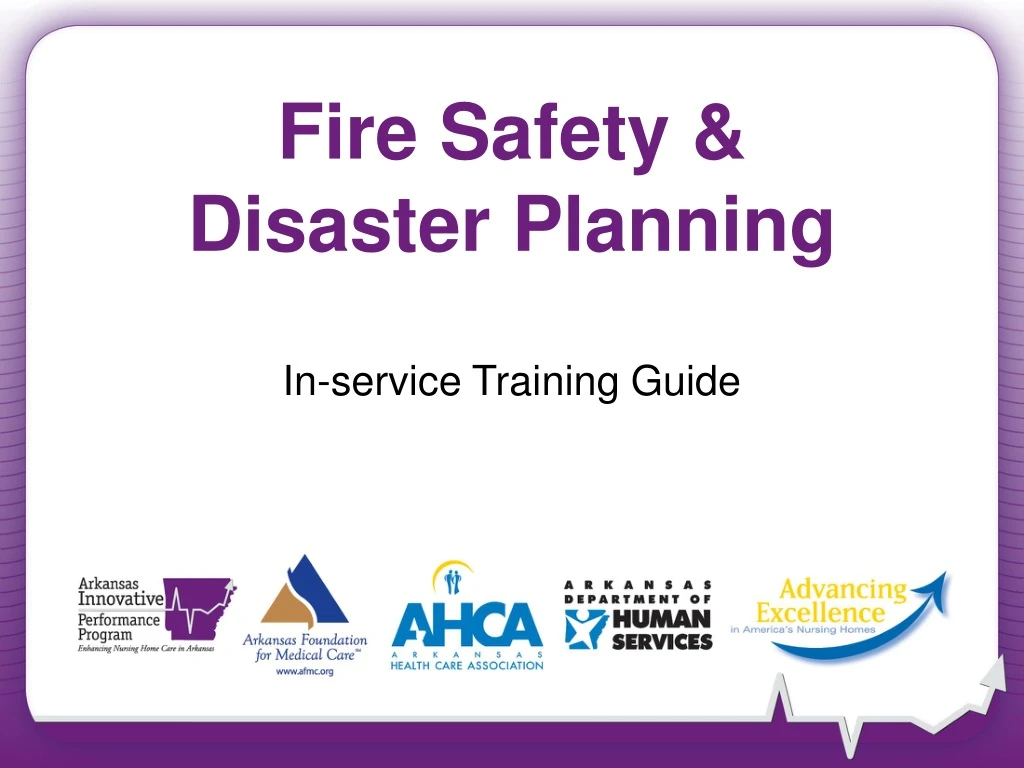 fire safety disaster planning