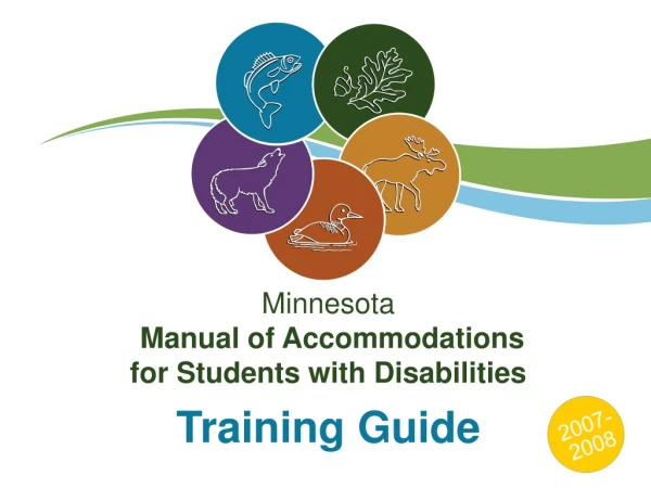 Minnesota   Manual of Accommodations for Students with Disabilities  Training Guide