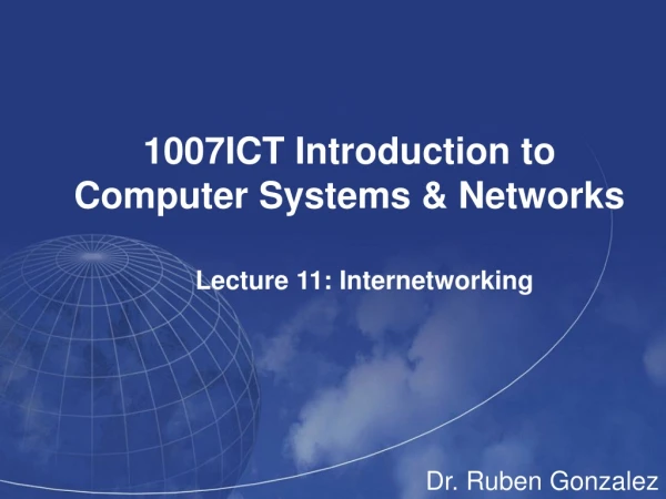 Lecture 11: Internetworking
