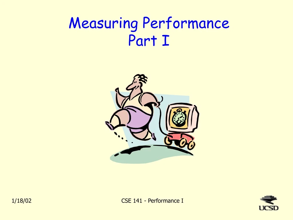 measuring performance part i