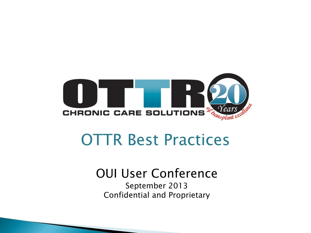 ottr best practices
