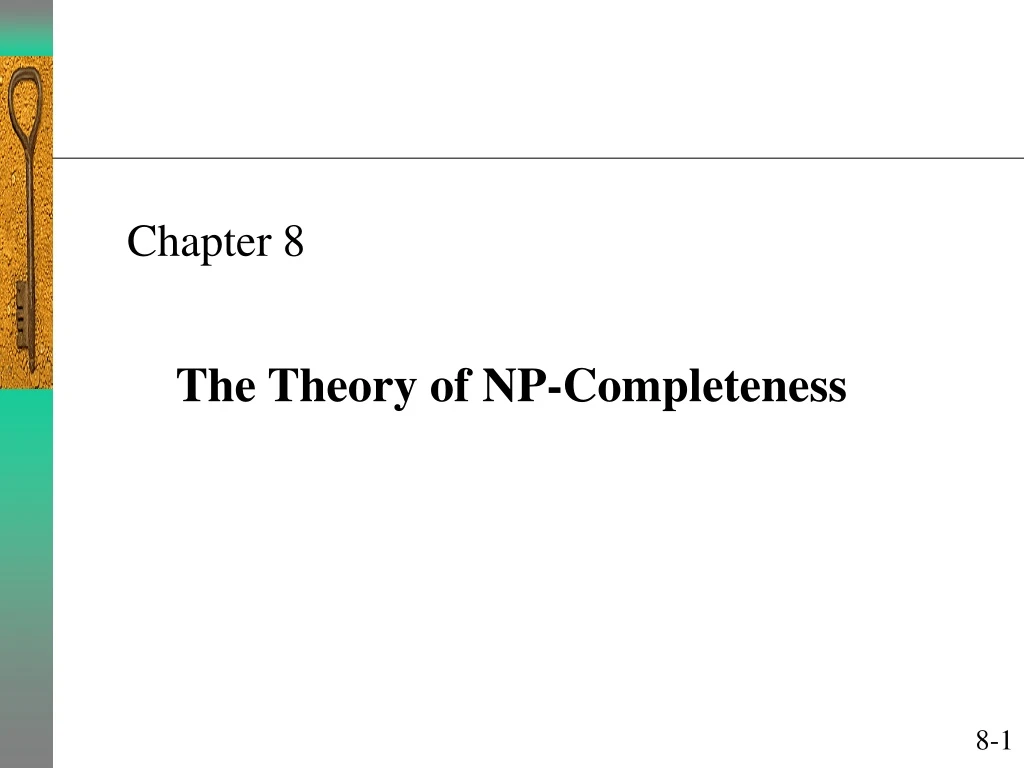 the theory of np completeness