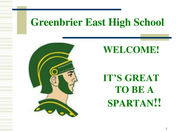 Greenbrier East High School