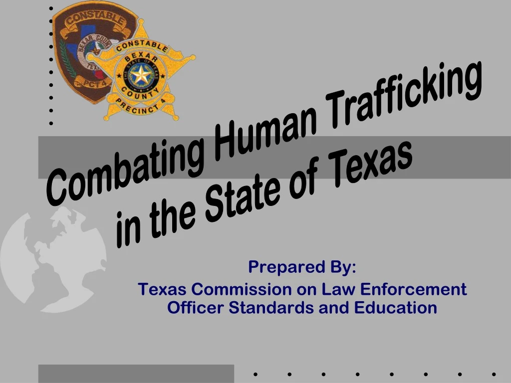 prepared by texas commission on law enforcement officer standards and education