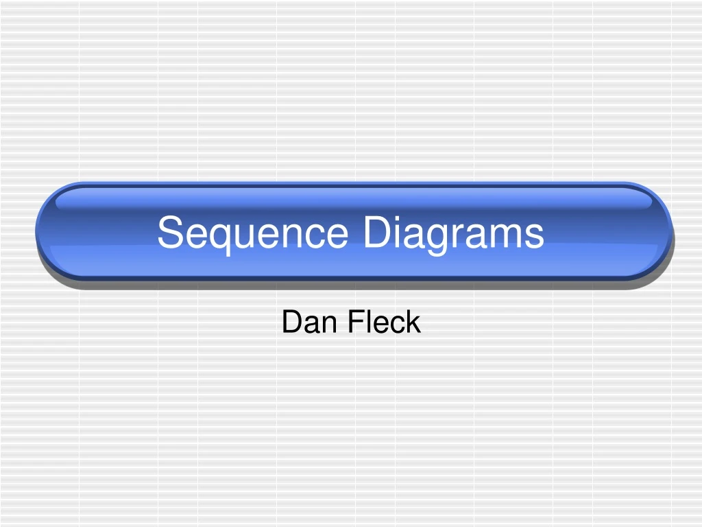 sequence diagrams