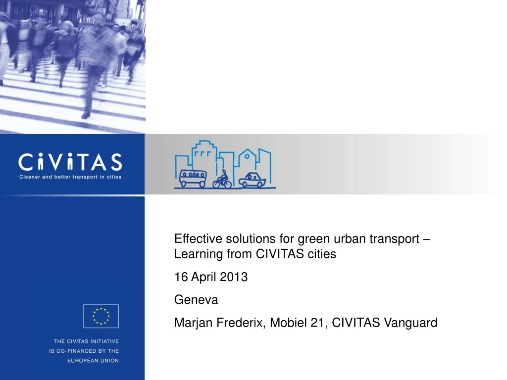 effective solutions for green urban transport