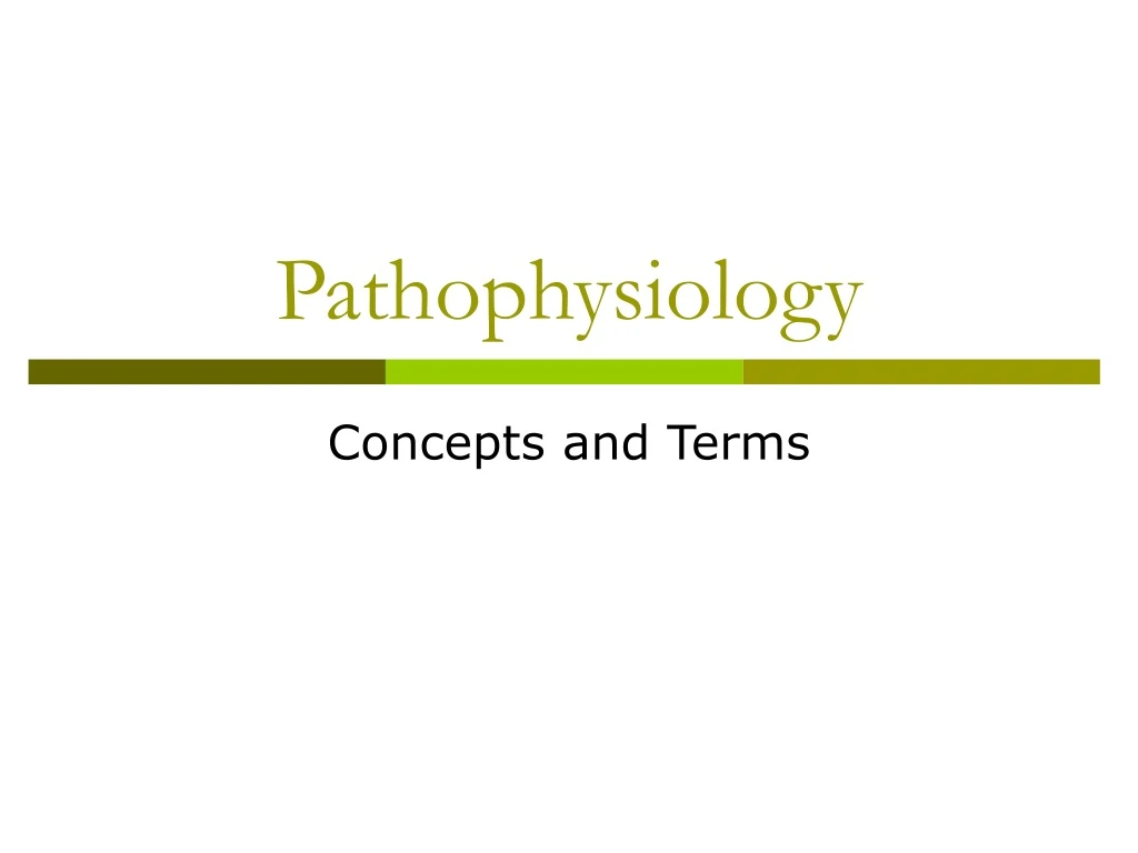 pathophysiology