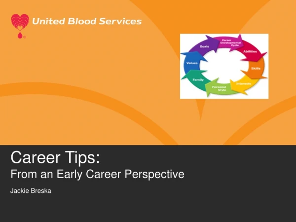 Career Tips:  From an Early Career Perspective