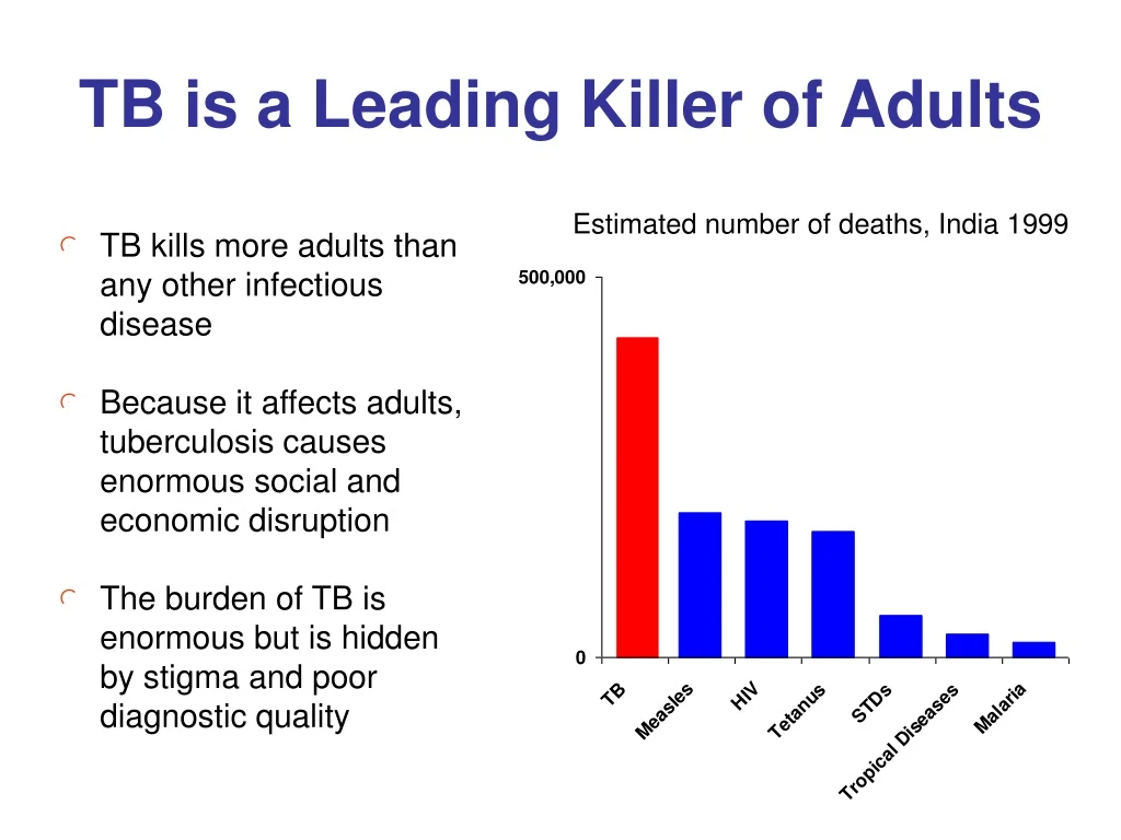 tb is a leading killer of adults