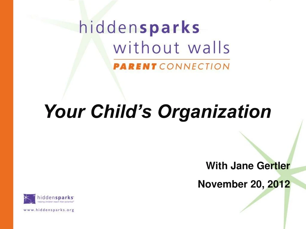 your child s organization