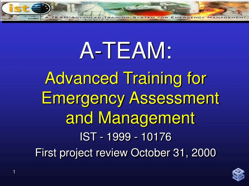 a team advanced training for emergency assessment
