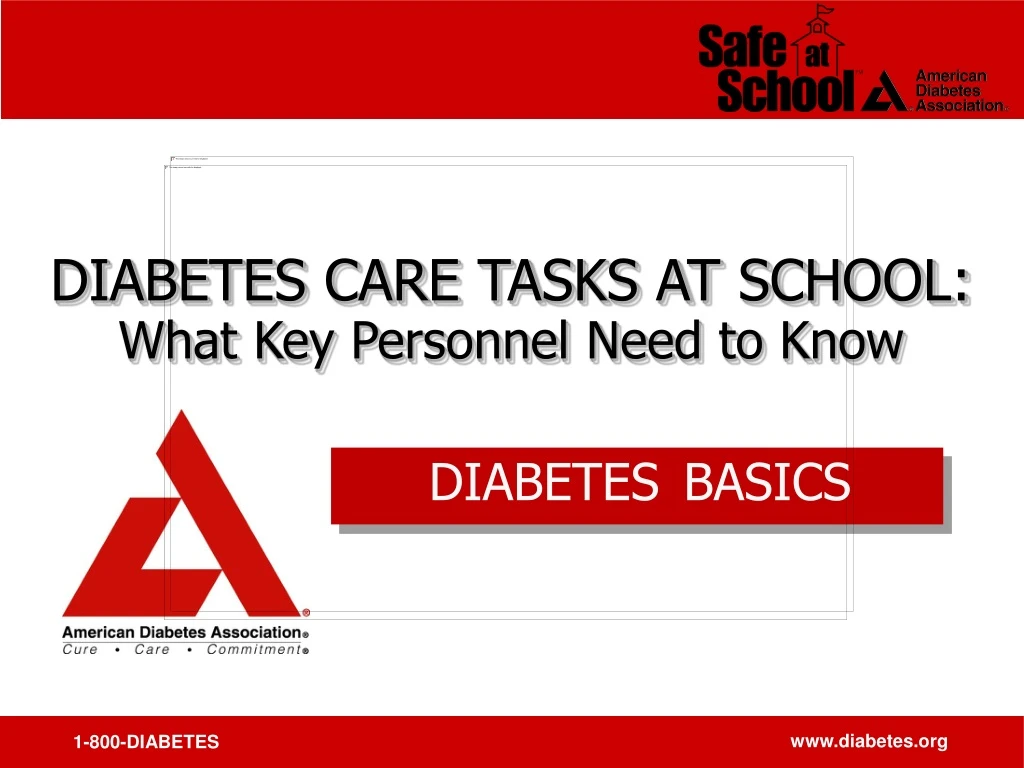 diabetes basics